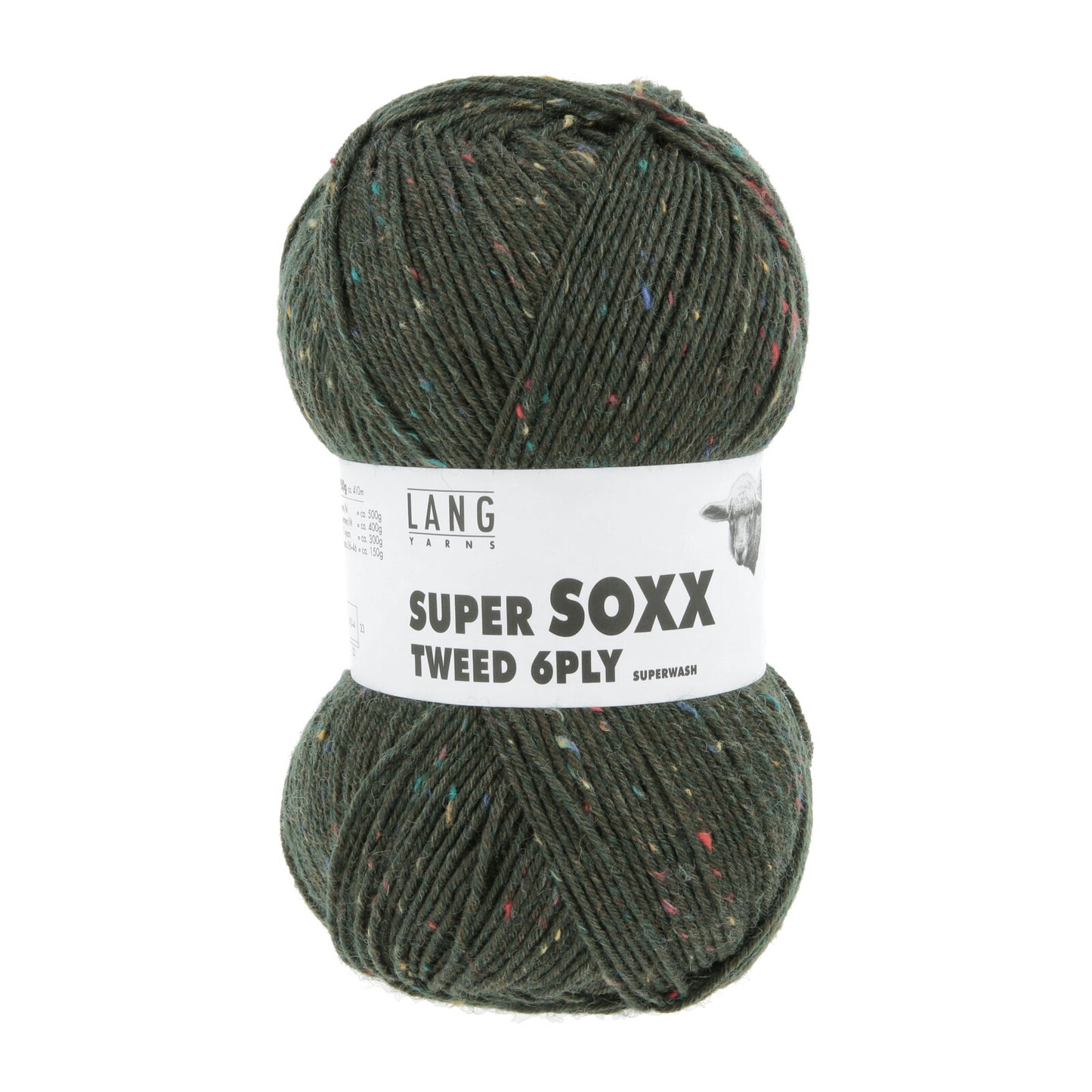 Super soxx tweed 6ply